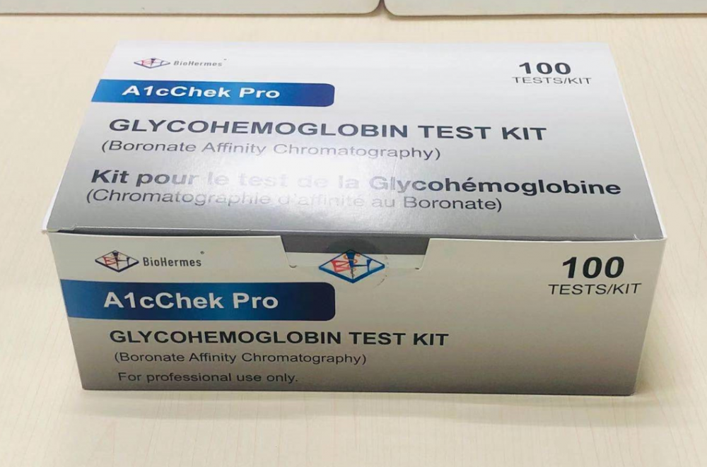 Geglyceerd hemoglobine-reagens in het laboratorium