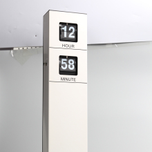 Long Pendulum Hanging Flip Clocks White