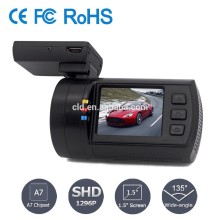 High Quality Ambarella A7 Ambarella 1296P Super hd Gps Dash Cam