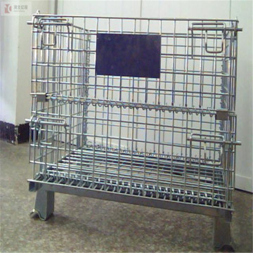 galvanized foldable collapsible metal storage wire mesh