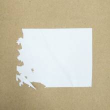 Custom design warning label Fragile label sticker material