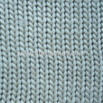Coarsely Knitted Fabric For Overcoat Look Like Sweater 
