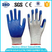 high quality pu coated work gloves safety glove electric glove