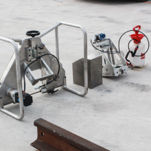 Hot Sale Lithium Battery Rail Cutting Machine Maintenance Tool LQG-750