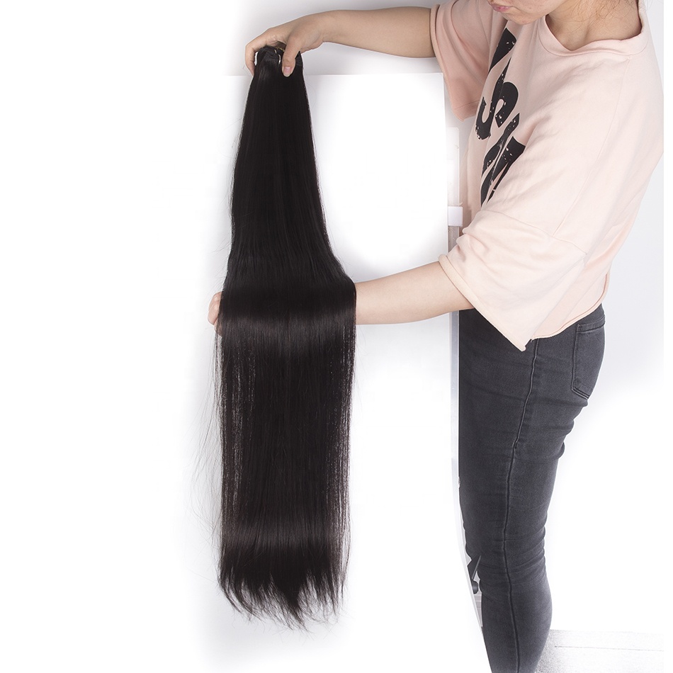 40 inch Long  Straight Free Sample Raw Mink Virgin Brazilian Hair Bundles,Raw Brazilian Virgin Cuticle Aligned Hair