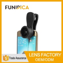 2017 clip wide angle fisheye camera lens universal smartphones cell phone lens attachment