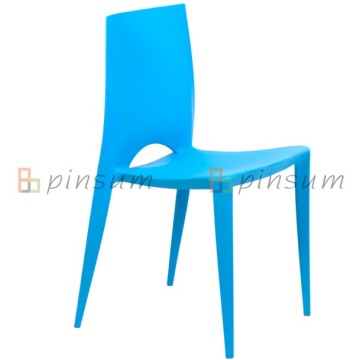 Replica PP silla apilable Bellini / silla de comedor de plástico