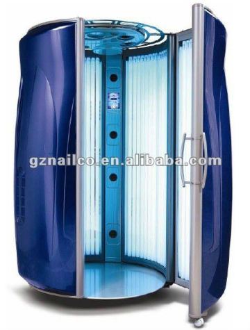 Tanning beds manufacturers offer leather tanning machine/solarium tanning bed with 48pcs UV lamps