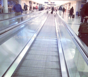 0,10,11,12 degree moving walkways at airports