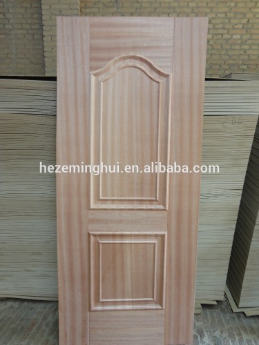 New model design good-quality veneer HDF door skin, MDF with veneer model door skin