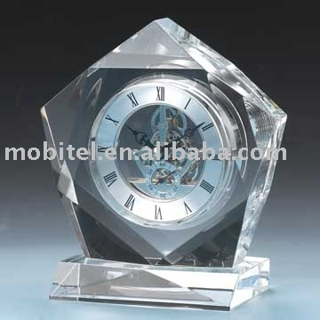 Crystal Mantle Clock (M-5036)