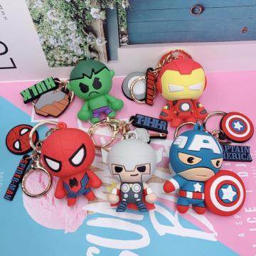 Porte-clés PVC Super Heros Marvel