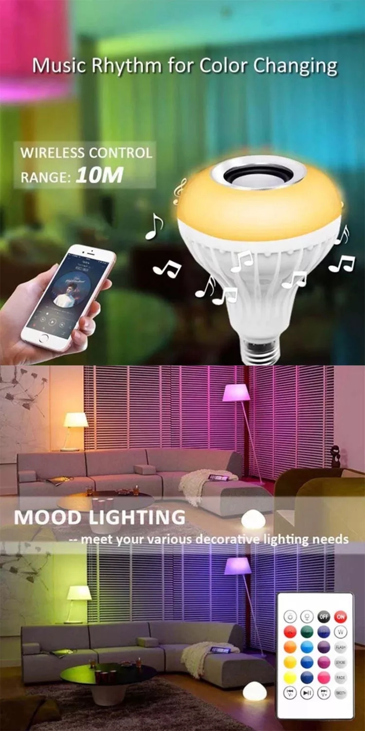 Smart Remote Control Blue Tooth Bulb