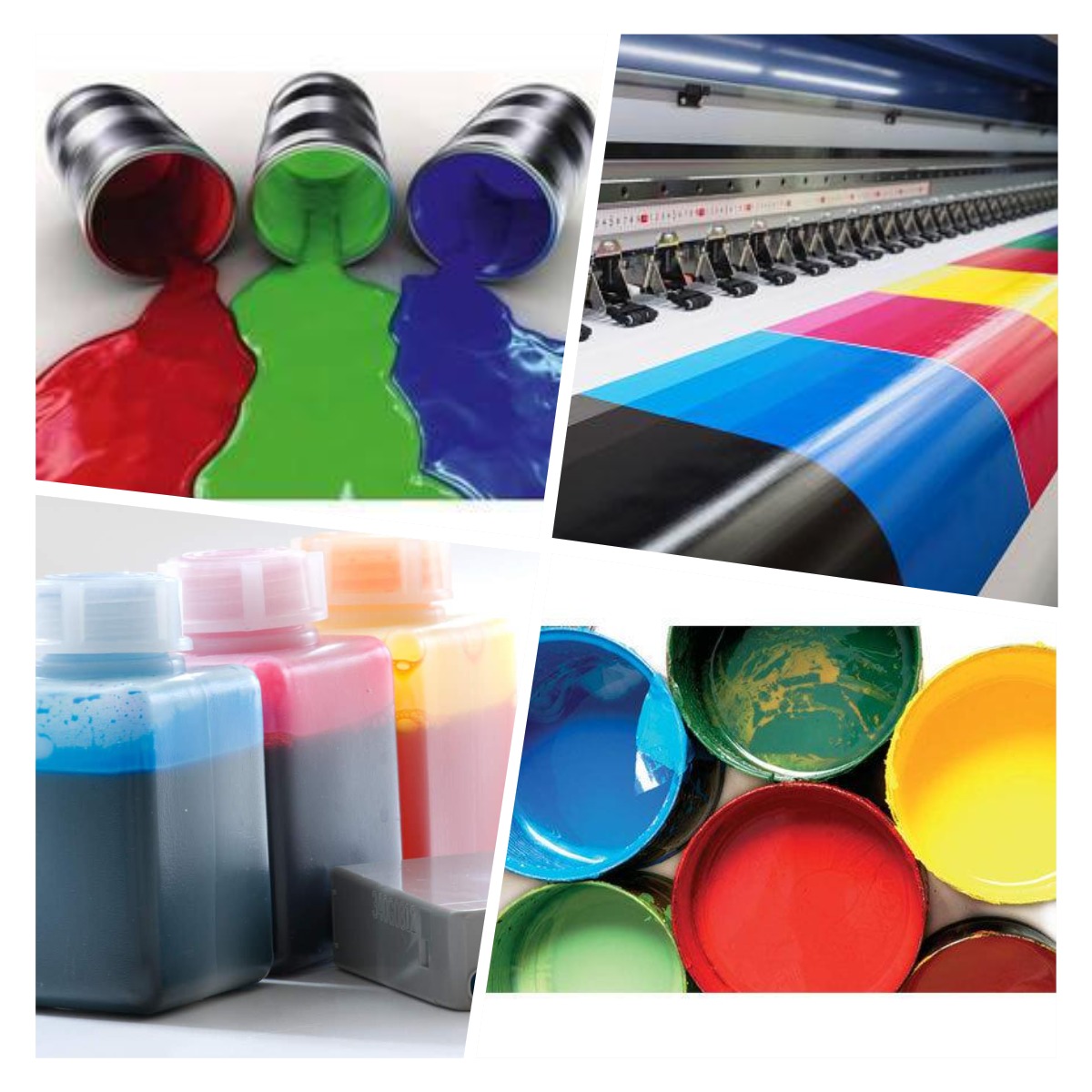 matting agent for printing inks