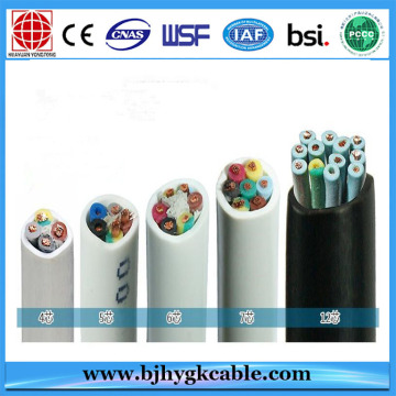 PVC Insulated Sheathed Flat Control Cable Low Voltage For Construction