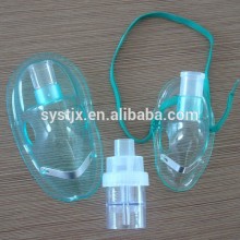 Gas mask oxygen for atomization treatment