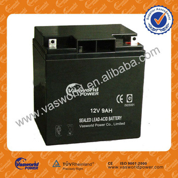 seald lead acid battery 12V9AH drained lead acid battery scrap