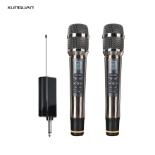 Mi194 Echo Effect Rechargeable UHF Wireless Microphone for Singing KTV and Outdoor Activities