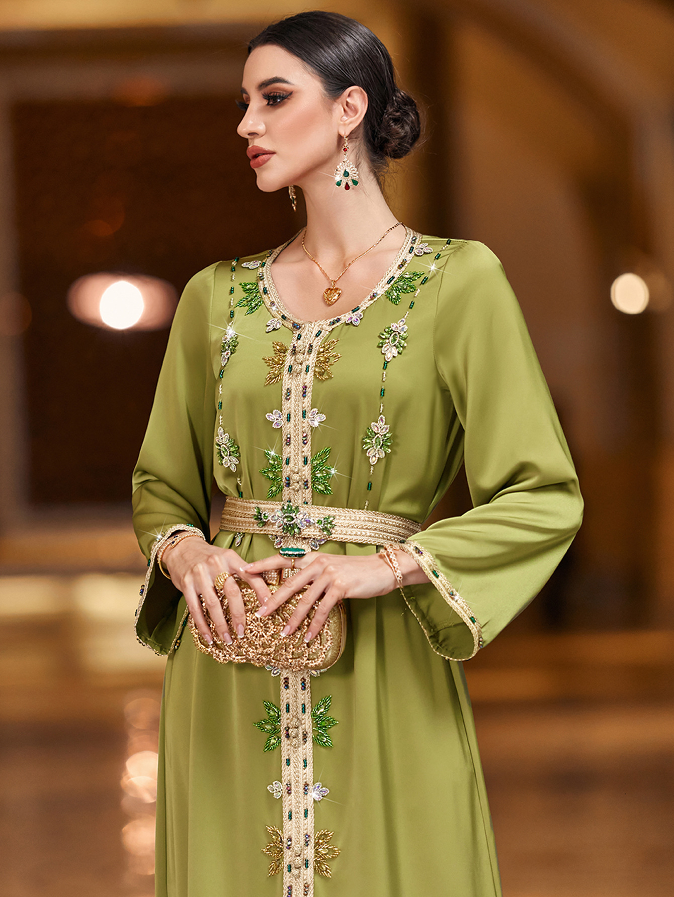 طرح روپوش لوکس مراکشی