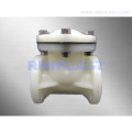 PVDF Swing Check Check Valve Flange End ANSI CL150