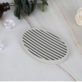 Plat de savon en silicone en gros avec drainage