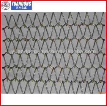 metal mesh conveyor belt/conveyor chain mesh belt/mesh steel conveyor belt
