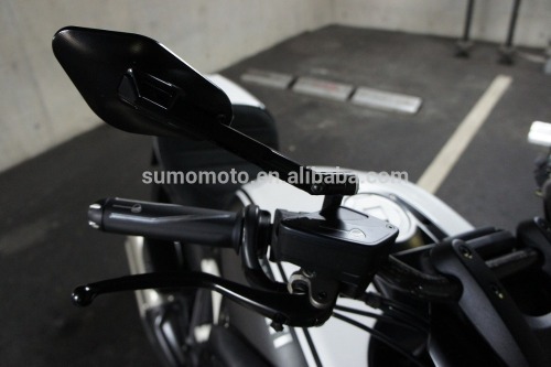 Aluminum rear Mirror for superbike laser marking