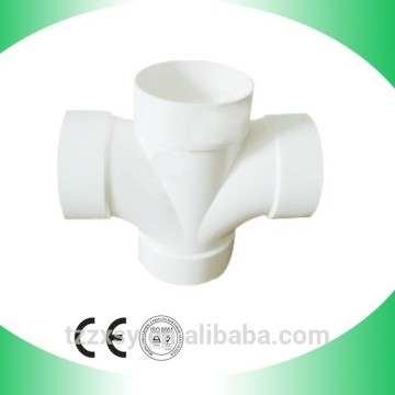 china plastic fittings manufacturer DWV tripple