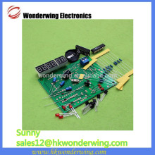 AT89C2051 Six digital clock suite bulk, single chip microcomputer digital electronic clock (C1A4)