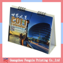 Customer Note Book Calendar,New design cheap paper note book, desk calendar printing