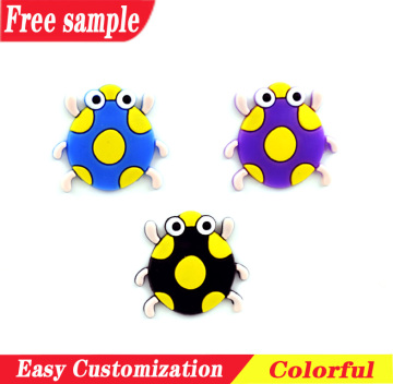 Ladybug patterns soft shoes charms