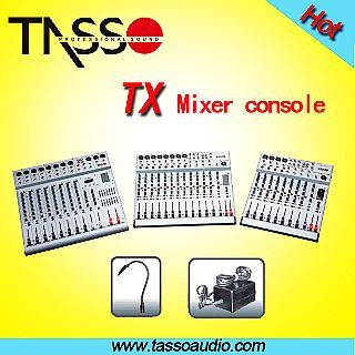 PA Sound Systems Professional Subwoofers Mixer Console Tx802