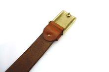 YZSW-0010,shanghai manufacturer plate buckle men's genuine leather trouser belt