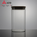 ATO Tinggi Borosilicate Glass Teh Storage Container