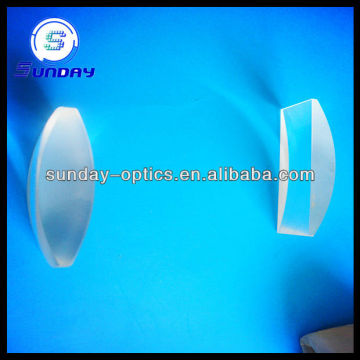 Bi convex cylindrical lens,glass material