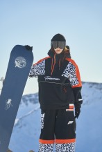 Ski Suit Winter Waterproof Windproof Hooded