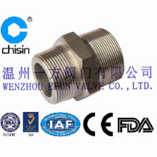 Stainless steel hexgonal pipe nipple F/F
