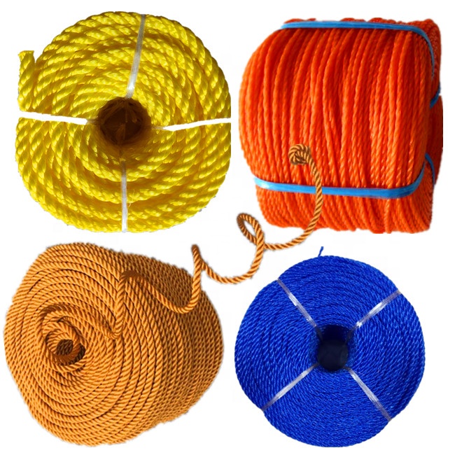 fishing pe rope twine for net 1.2kgs 12hanks per bundle 25pkts per bag for 40HQ