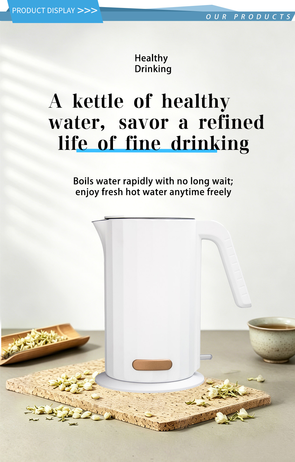 غلاية ستانلس ستيل 304 FK-2502 1 304 stainless steel kettle FK-2502 1