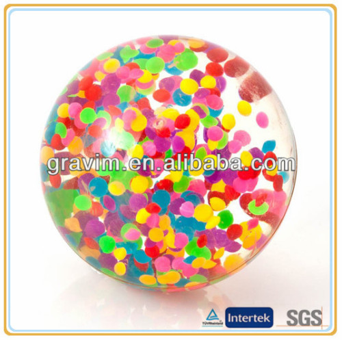 Colorful high bouncy balls