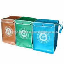 Bottle/paper/recycled/reused bag, measures 38x40x38cm