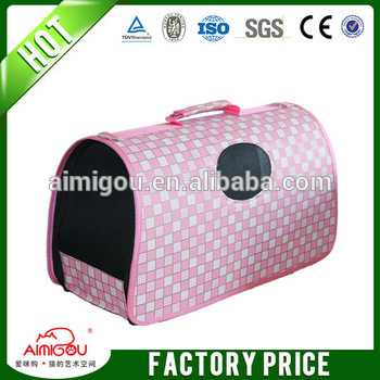 2014 aimigou new cheap folded wholesale pet carrier bag