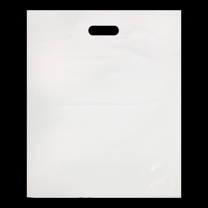 Plastic Merchandise Bag Die Cut Poly Bag