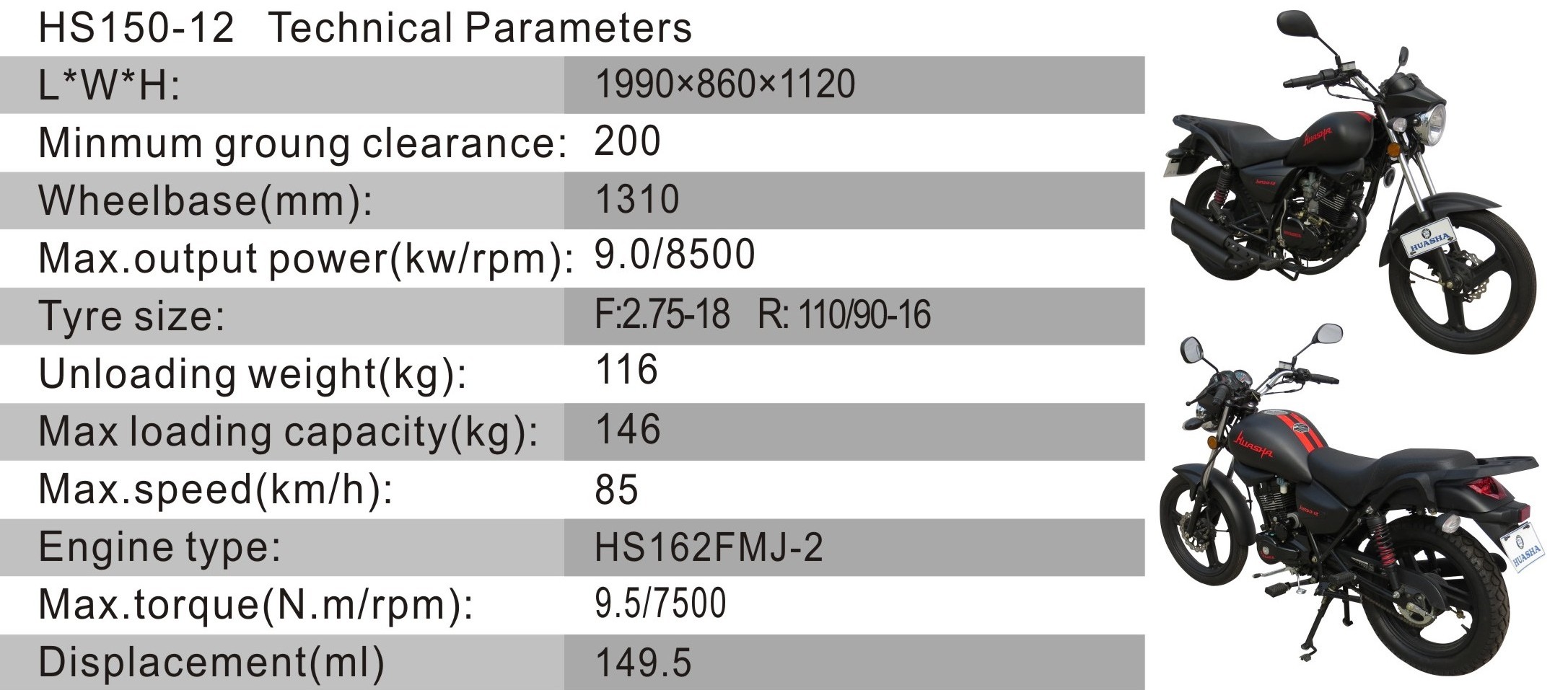 hs150-12 info