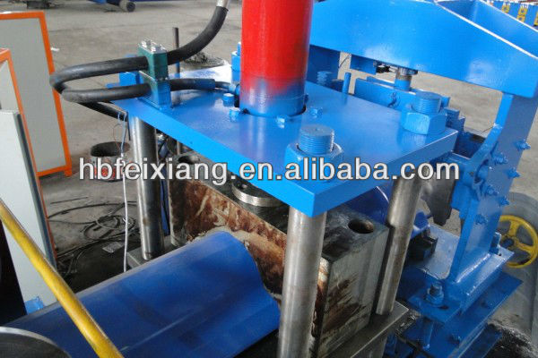 steel gutter formed machine