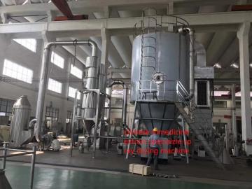 Centrifugal atomizer spraying dryer machine