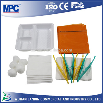 Sterile Disposable basic Medical Basic dressing set (surgical)