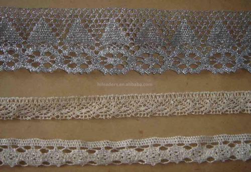 Cluny Lace with Lurex thread