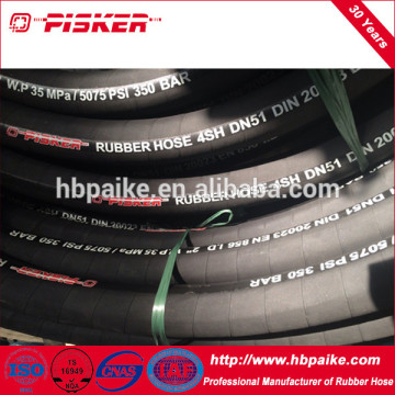 China Manufacturer 4 Steel Wire Spiral Hydraulic Hoses