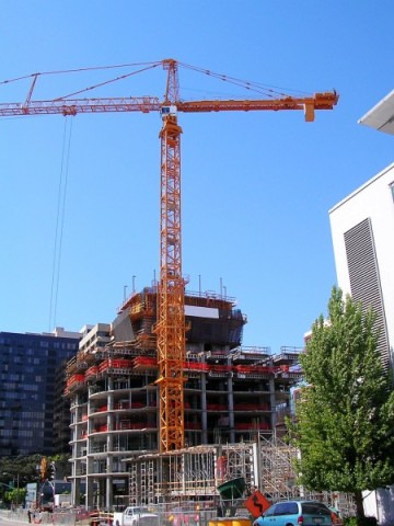 self erecting tower cranes